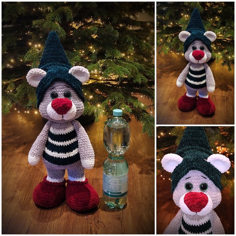 Häkelanleitung / Amigurumi / Eisbär