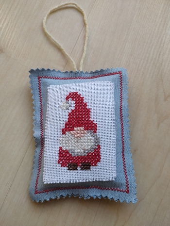 Kleinen Wichtel gestickt