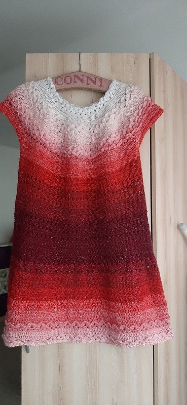 Tunika oder Minikleid "Joy", Häkelanleitung