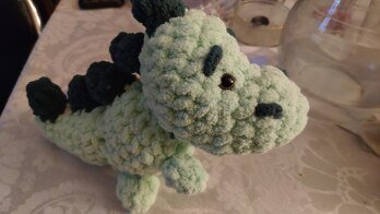 Mein Dino nach eigener Anleitung