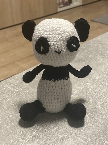 Der Little Panda ist von der Nadel gehüpft