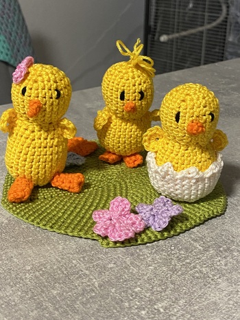 Ich fand diese Idee sehr süß und musste es nach häckeln