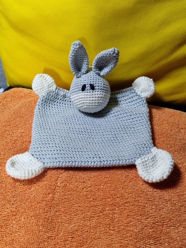 English Pattern Baby Comforter Donkey