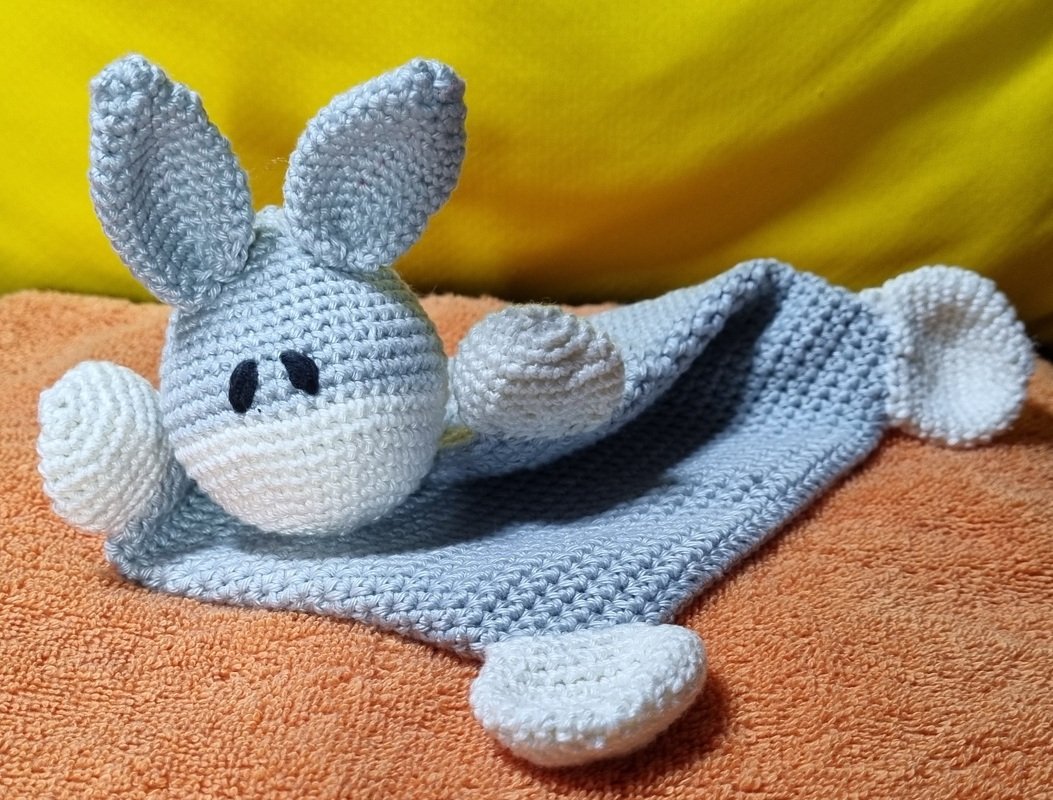 English Pattern Baby Comforter Donkey