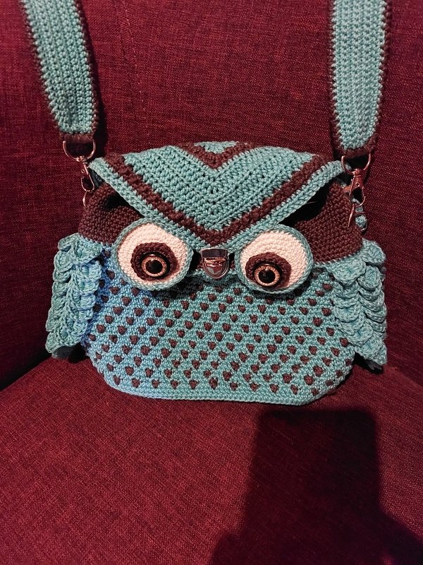 Häkelanleitung Tasche &quot;Kleine Eule&quot;