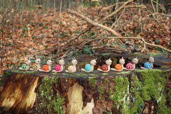 Schnecken nach der Anleitung von Kertupertu