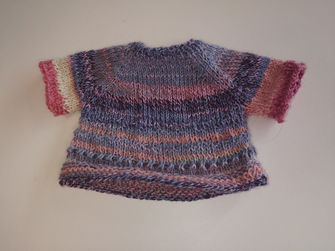 Puppenkleidung Set Lara - Strickanleitung 35-40 cm