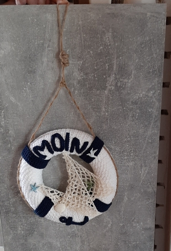 Jetzt, werde ich ihn mir nochmal häkeln,  für die neue Wohnung.