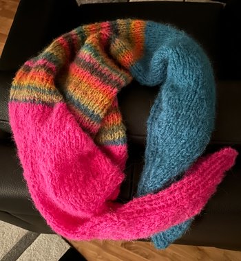 Schal Nodi, nach einer Anleitung von LaCritza.