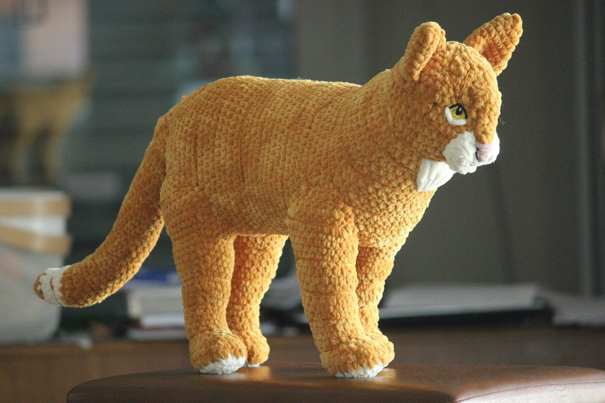 realistische Katze - Häkelanleitung von NiggyArts