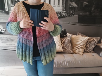 Meine Karusselljacke gehäkelt aus dem 