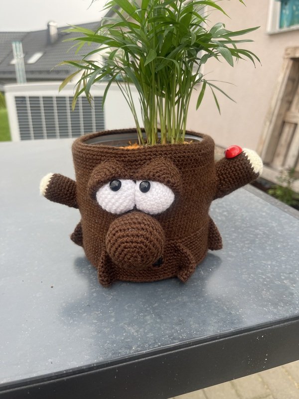 Häkelanleitung &quot;Klaus&quot; Das Baum - Glas