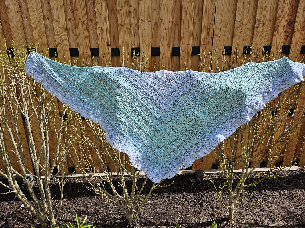 Häkelanleitung Tuch &quot;Reichweite&quot; - Größe beliebig