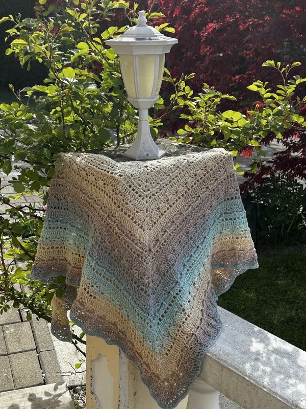 Häkelanleitung Tuch "Reichweite" - Größe beliebig