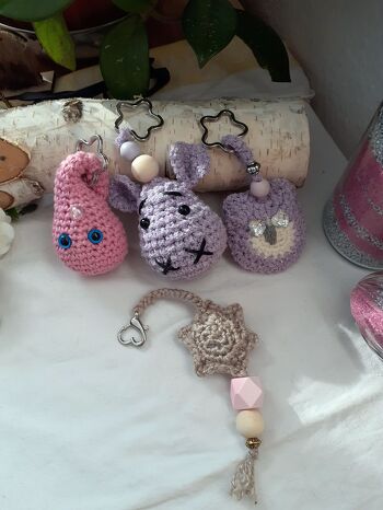 Schlüsselanhänger oder Taschenbaumler