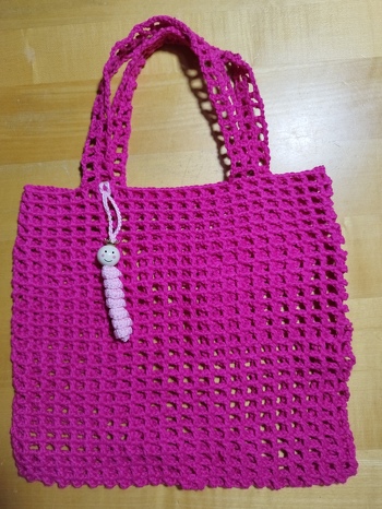 Einkaufsnetz, Wolle Lana Grossa
Cotone.
Anleitung bei YouTube