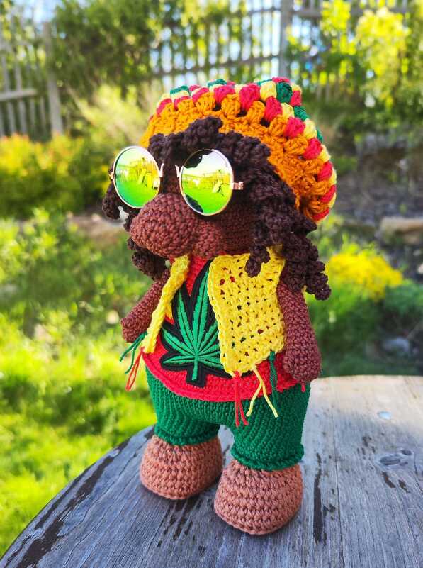 Rastaman &quot;Kingston aus Montego Bay Jamaika&quot; Rastafari