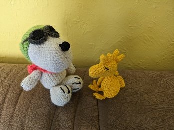 Snoopy war kein Problem, aber Woodstock hatte es echt in sich.... An dem bin ich fast verzweifelt. War kurz vorm Aufgeben....