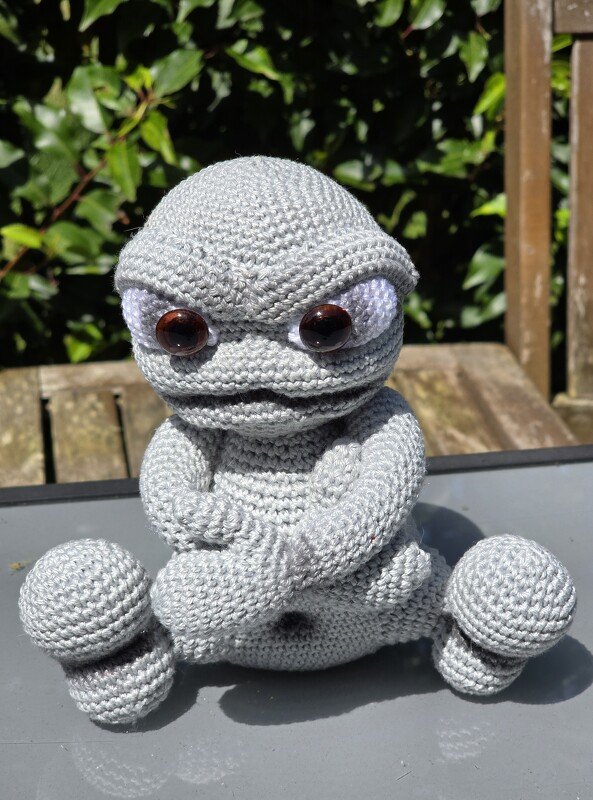 Crochet Pattern "Stoney" The Angry Stone