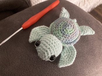 Loved making this cute little turtle great pattern!