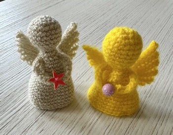 Engelchen nach der gekauften Anleitung von Zwergerlstrick
Vielen Dank für die Anleitung