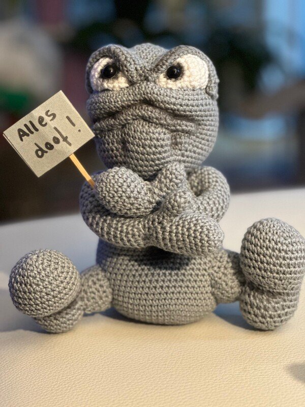 Crochet Pattern "Stoney" The Angry Stone
