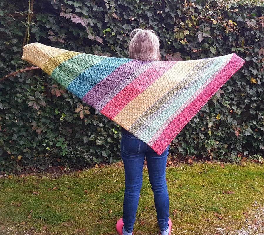 Einsteiger-Tuch ins Tunesische Häkeln | Tun. häkeln lernen