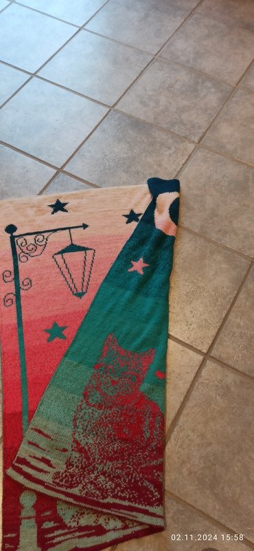 Baby / children's blanket "Sweethearts" - double knitting pattern