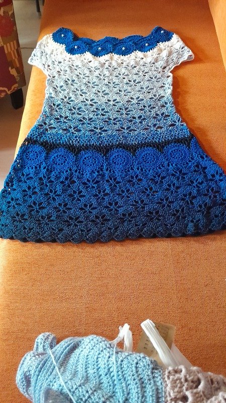 Top/Tunika/Kleid Sea Circles, Häkelanleitung