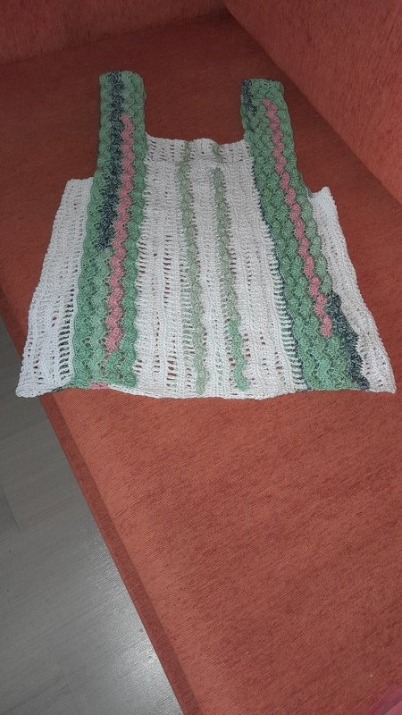 Wendetop Linea, alle Längen, alle Größen, Häkelanleitung