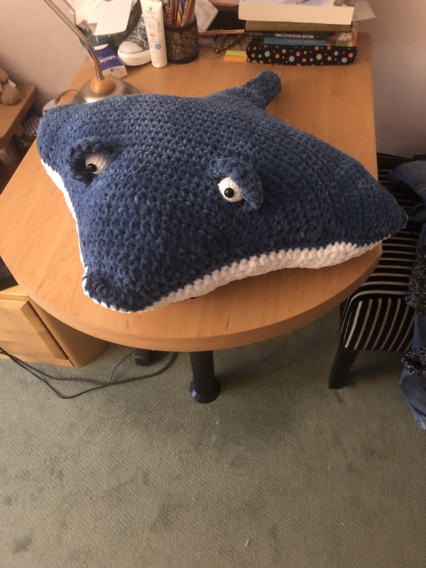 Häkelanleitung Dieter, der Rochen