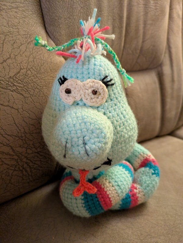 Grinseschlange (klein) von LaCritza