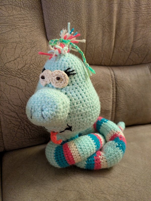 Grinseschlange (klein) von LaCritza