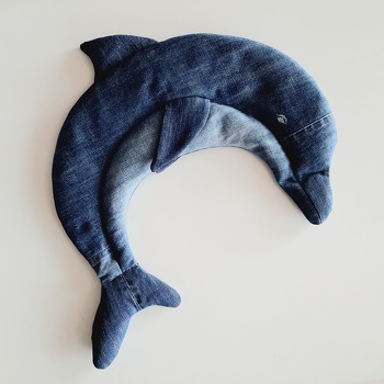 Mit Dinkel gefüllt als Wärmekissen