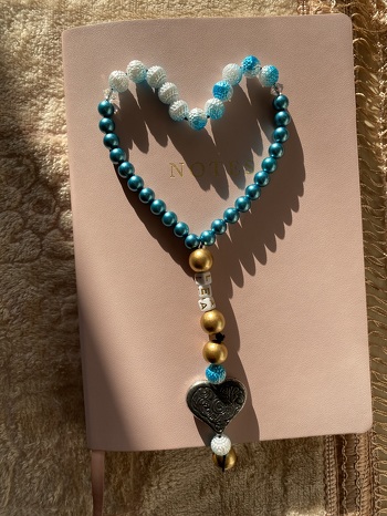 Selbstgemachte Gebetskette (Tasbih),
Individuelle Designs