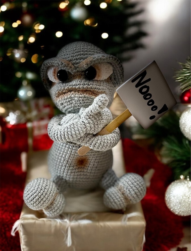 Crochet Pattern "Stoney" The Angry Stone