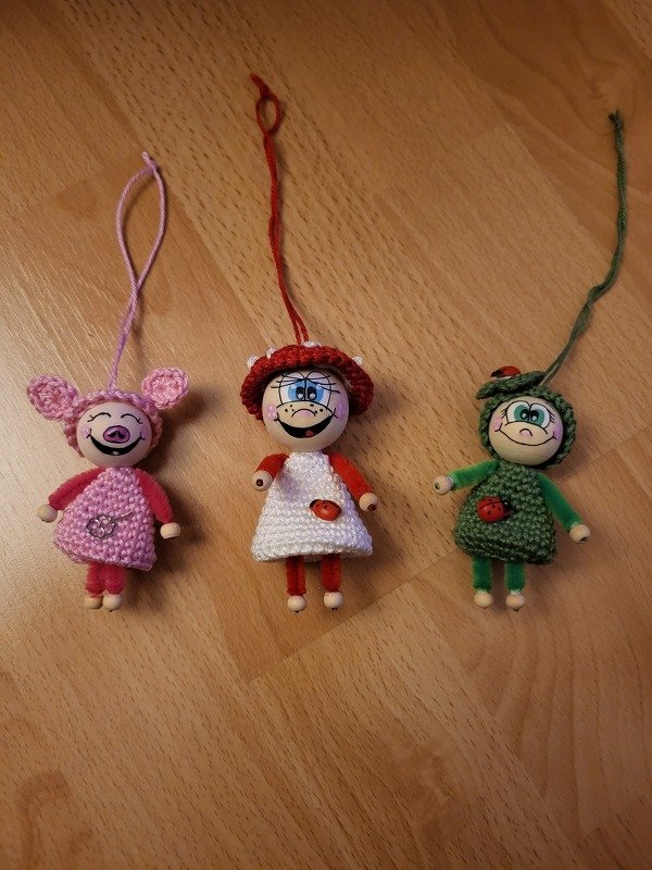 Komplettset Glücksbringer Kleeblatt Kaminkehrer Glücksschwein Glückspilz