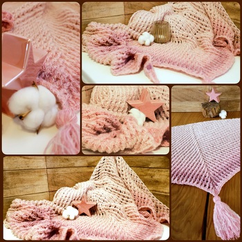 Tuch Naomi von SanukDesign in der flachen Variante.