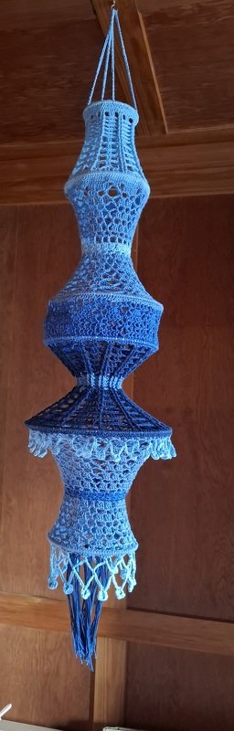 Häkelanleitung Lampion "Meeresbrise"