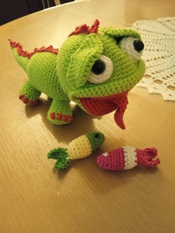 Gehäkelt von mir, die Anleitung ist von Angi Design