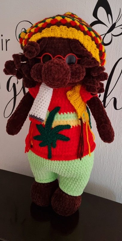 Rastaman "Kingston aus Montego Bay Jamaika" Rastafari