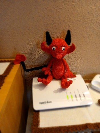 Teufelchen hat Spaß gemacht zum häkeln