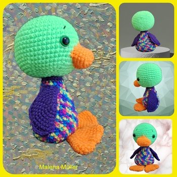 Totao knuffig und einfach zu häkeln. Danke Katja.