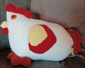 Lagerungskissen für einen Hühner-Fan