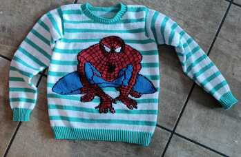 Pullover für einen Spiderman-Fan