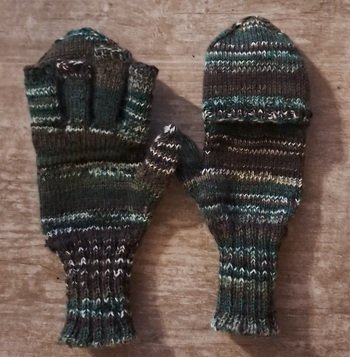 Meine ersten Handschuhe.