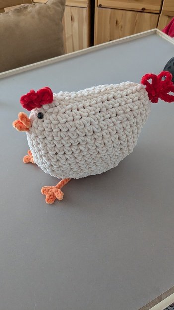 Sweet Big Chicks - Anleitung von Elke Eder
Die Anleitung war toll, hat sehr viel Spaß gemacht 😍😍😍 mein Huhn gefällt mir ☺️☺️☺️🌻🌻🌻