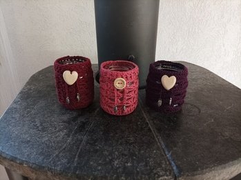 Windlichter für den Garten.