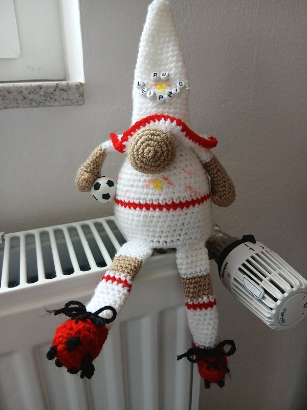 Kantenhocker Wichtel Fußball Bundesliga oder WM Vatertag Autodeko