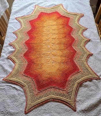 Ich bin zufrieden. Die äußeren Runden sind Fleißarbeit.